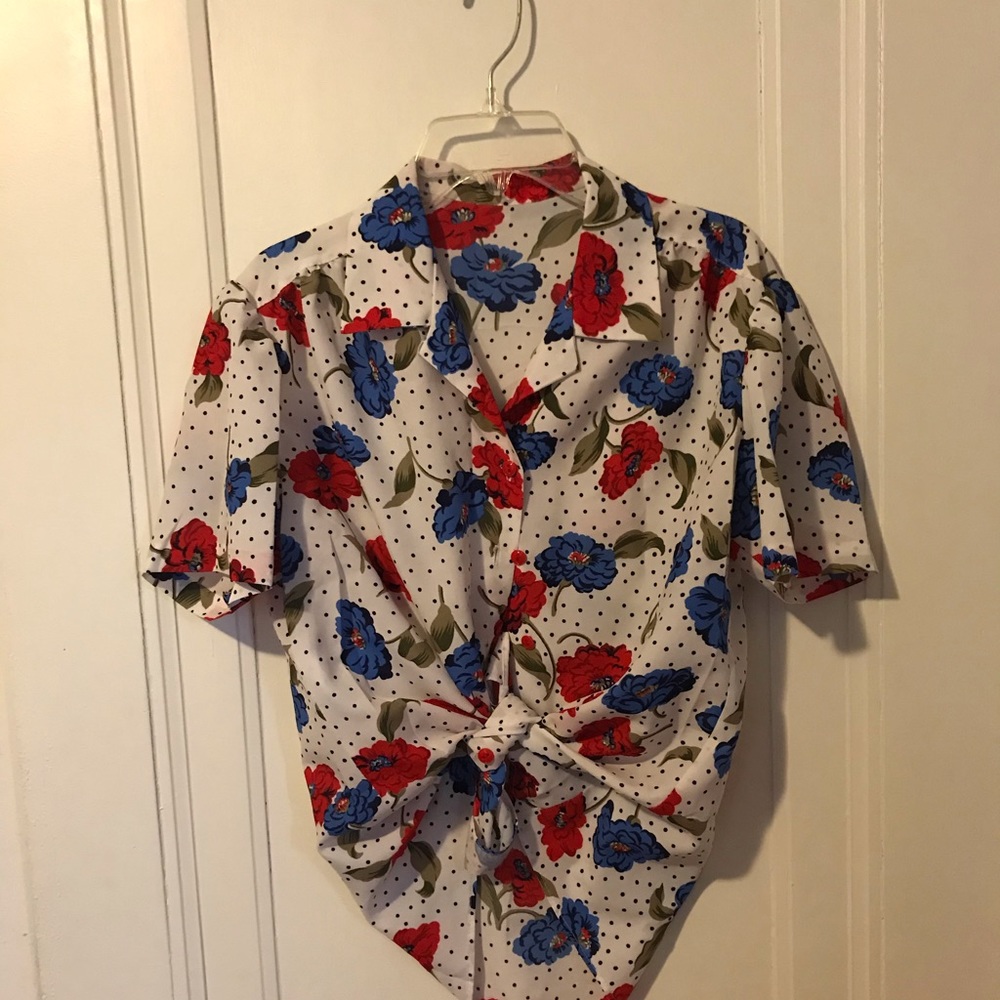 Matching Floral Skirt and Skirt Set
